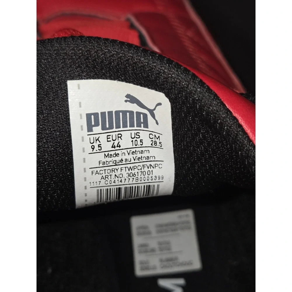Puma Ferrari Future Cat Mens Size 10.5 Red White Black Athletic Motorsport Shoes - Picture 9 of 12